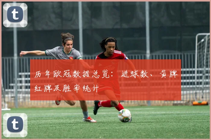 历年欧冠数据总览：进球数、黄牌红牌及胜率统计
